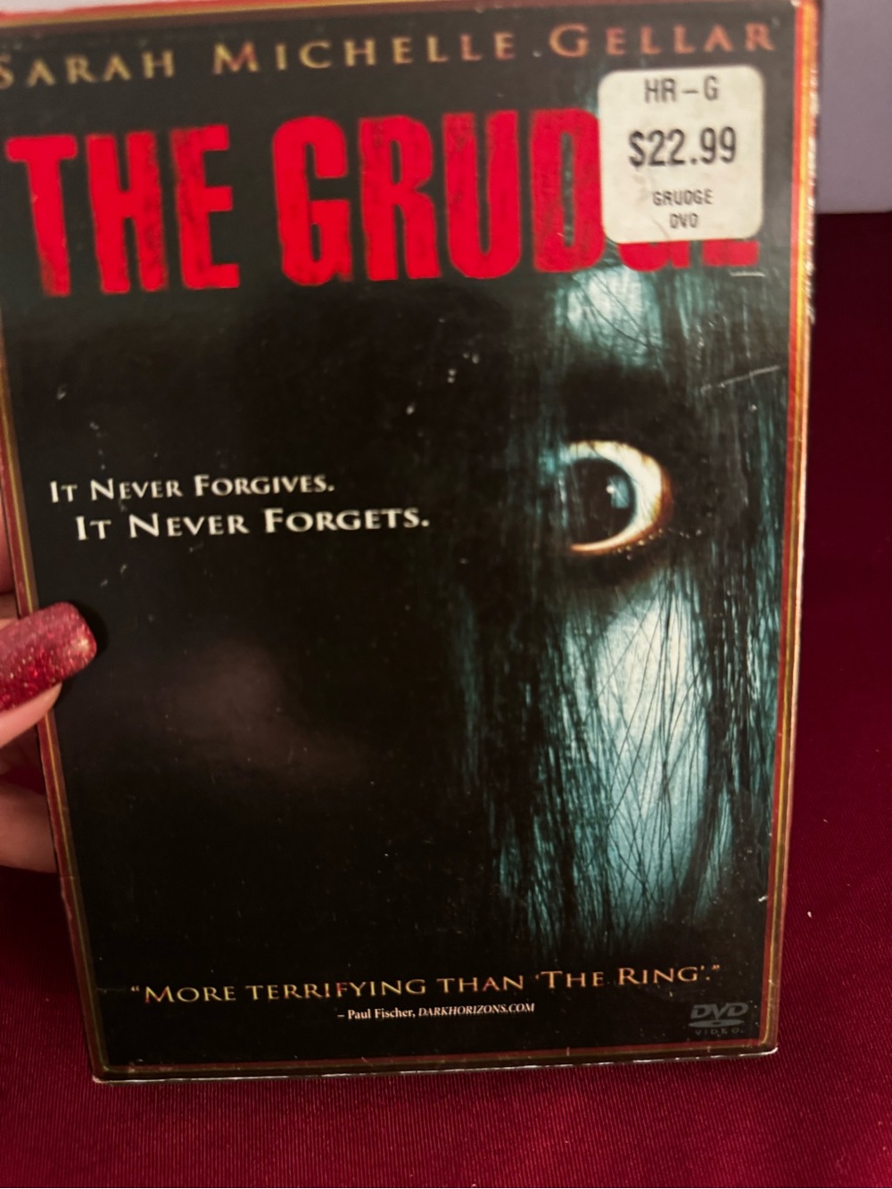 The Grudge (DVD, 2005) Sarah Michelle Gellar